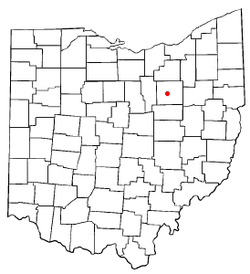 Vị trí trong Quận Wayne, Ohio