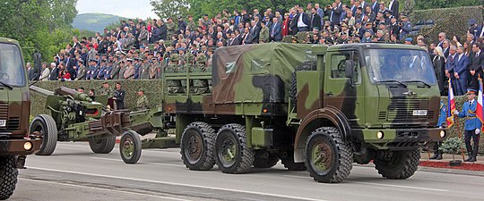 Камион ФАП 2026 БС/АВ вуче топ 130 mm M-46.