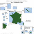 Frankreich mit Überseegebieten