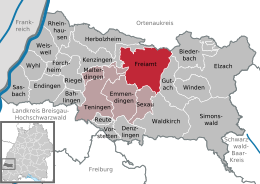 Freiamt - Localizazion