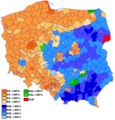 Wyniki wyborów do Sejmu RP w poszczególnych powiatach