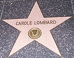 Ngôi sao của Carole Lombard trên Đại lộ danh vọng Hollywood