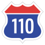 Expressway No.110 shield}}