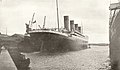 The Titanic in Southampton, 9 April 1912
