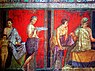 Fresko aus der Mysterienvilla in Pompeji