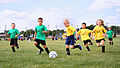 Children football in the United States.
