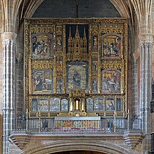 Altarpiece (by Pedro Berruguete) - Real Monasterio de Santo Tomás in Ávila, Spain
