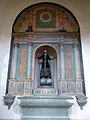 Altar de San Francisco Javier, obra mural payanesa del siglo XVIII de autor anónimo. Iglesia de San Francisco.