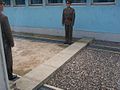 共同警備區會議室的具體邊界，這亦為兩韓的軍事分界線。