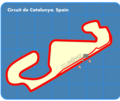 PNG version of Image:GrandPrix Circuit Spain 2006.svg, but showing the current layout