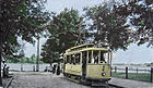 Barschelplatz 1913: Endhaltestelle der Straßenbahn