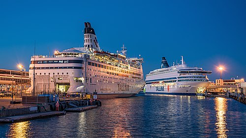 Tallinki laevad Tallinna Vanasadamas