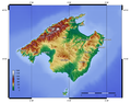 Mallorca: Topographisch