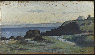 Diélette, la côte de Jobourg (1890), collections du Musée d'Orsay.