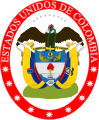 Coat of United States of Colombia (1861-1886)