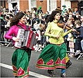 Deltagare i Saint Patrick's Day-parad i Dublin 2010.