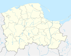 Mapa lokalizacyjna województwa pomorskiego