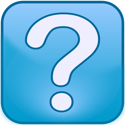 File:Question Mark Icon - Blue Box withoutQuestionmarkBlur.svg