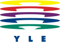 Yleisradion logo toukokuu 1990–1.10.1999 (Renkaat)