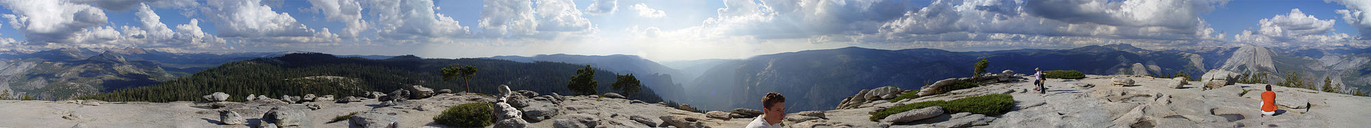 Panorama Nacionalnog parka Yosemite od 360°