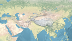 Western Xia is located in Continental Asia