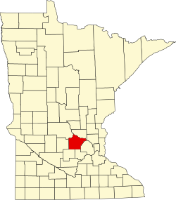 Vị trí quận Wright trong tiểu bang Minnesota ở Hoa Kỷ