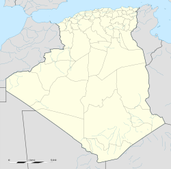 وهران در الجزایر واقع شده