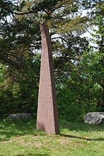 Runenstein von Dynna, Kopie im Museum in Gran, Norwegen