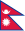 Nepal bayrak
