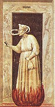 Giotto: Envy (1305- 1306)