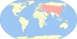 Location of Đế quốc Mông Cổ