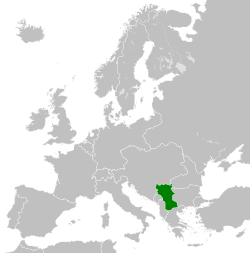 1914'te Sırbistan Krallığı