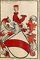 Stammwappen der Tattenbach (Scheiblersches Wappenbuch)
