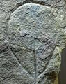 Stylised vulva stone, paleolithic.