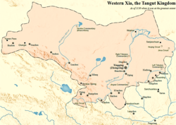 Western Xia in 1150