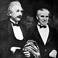 چاپلین و آلبرت اینشتین