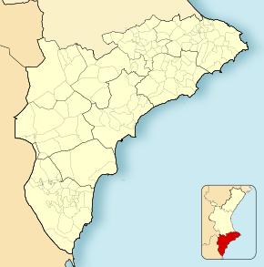 Beniarrés ubicada en Provincia de Alicante