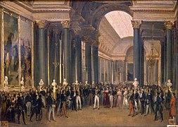 Heim: Opening the Galerie des Batailles, 1837