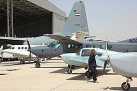 AC-208B среди других самолётов ВВС Ирака, 2009 год