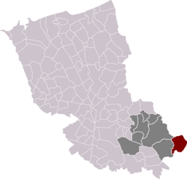 Kaart van Niepkerke