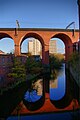 Stockport Viaduct - one of several redbrick monuments of Greater Manchester's industrial past.