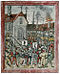 Appenzeller und St. Galler zerstören das Kloster Mariaberg bei Rorschach 1489