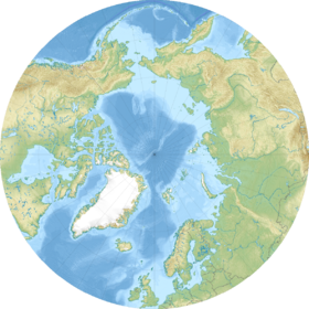 Qrenland dənizi xəritədə