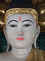 English: Statue of Lord Buddha, Shwedagon Pagoda Deutsch: Buddha Statue, Shwedagon-Pagode