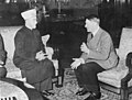 در حال مذاکره با آدولف هیتلر - برلین ۱۹۴۱