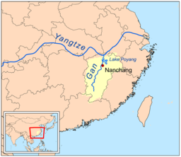 贛江流域地圖