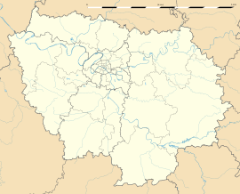Melun is located in Île-de-France (region)