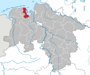 Der Landkreis Friesland in Niedersachsen