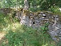 16th-century dry stone wall in the Ottenby Reserve, اولاند، سوئد
