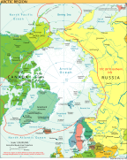 Localização relativa de Jan Mayen no Oceano Árctico.